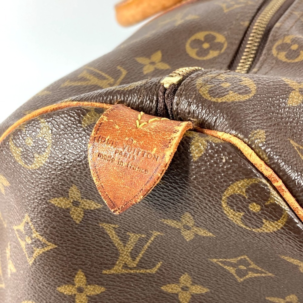 LOUIS VUITTON Authentic Brown Monogram Canvas Keepall 50 Boston Bag - Picture 9 of 16